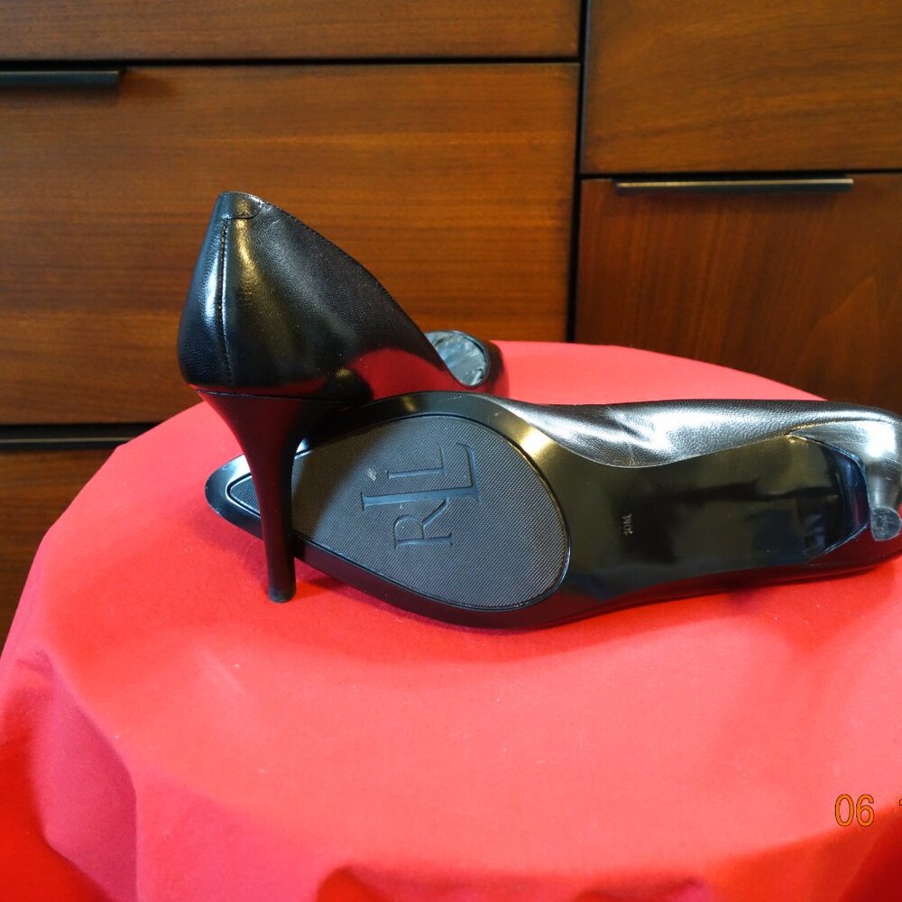 Ralph Lauren Vella kidskin (leather) Pumps - Picture 4 of 5